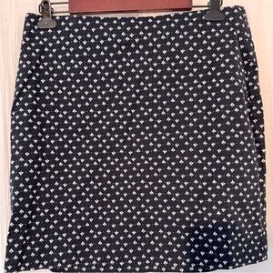 Ann Taylor. NWT. Nautical Navy & White Sailboat Mini Skirt